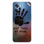 GADGETSWRAP Printed Vinyl Skin Sticker for Oppo A77s - Dont Touch My Phone