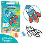 Imagimake Window Art - Rocket