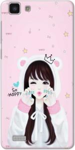 Tweakymod Back Cover for VIVO Y27L (Multicolor, 3D Case, Pack of: 1)