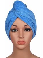 Bath On Hair Towel Wrap Towel Hair-Drying Quick| Warp Towel |Blue | Pack of 1