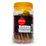 SAFAL Dhoop Sticks for Pooja | 210 Premium Dhoop Stick Jar | Sandal Dhoopbatti | Long-Lasting Aroma for Pooja & Meditation | Charcoal Free Incense Sticks (Pack of 3)