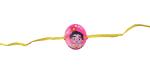 Kavim Kids RAKHI 2353 Plastic (PVC) Rakhi Set (Soft rubber Little Krishna 1 set kids Rakhi)
