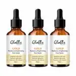 Globus Remedies Gold Radiance Anti Aging Face Serum, For Skin Lightening & Dark Spots Removal, Suitable for All Skin Types, 50ml, Set of 3