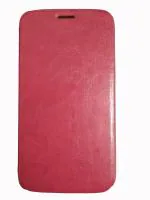 Gorogue Pink Leather Case Cover For Lenovo S820