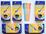 Swarnalekha Blue Plastic Extra Fine Ballpoint Pen 100 pc.