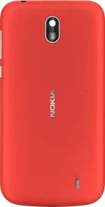 PURPLESAVVY Warm Red Plastic Back Panel For Nokia 1