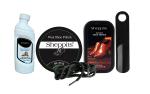 Sheppits Premium Shoe Shiner (Neutral), Shoe Polish (Black), Shoe Horn (Black), Formal Shoes Laces (Black), & Suede or Nubuck Shoes Cleaner Combo | Shoe Care Kit