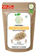 Yogan Harvest Sunflower Seeds 500g - Raw Sunflower Seeds for Eating | Diet Food | Healthy Snack