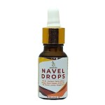 Earthen Echo Navel Drops, Belly button Drops, Nabhi Tel, Natural Digestion Booster, Skin Brightening & Lightening, Anti-Aging, Hair Growth Navel Cleansing Drops for Men & Women - 15ml