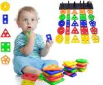 Childgossip Shorting Stacking Toys for Toddlers and Kids Preschool Shape Sorter Puzzles Gift (26 Pieces)