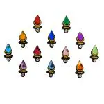 Comet Busters Multicolor Stone Bindi For Women