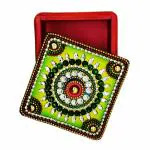 Sanskritihandicraft Wooden Box 6X6
