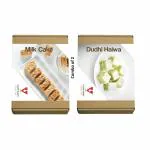 VIJAY DAIRY All Sweets - 500 GM Combo Pack (Milk Cake 250gm & Dudhi Halwa 250gm)