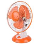 SUPERLEX Diamond 300 mm Ultra High Speed 3 Blade Table Fan (Orange, Pack of 1)