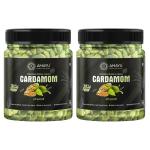 AMAYU Whole Green Cardamom | Hari Elaichi | 8mm Big Size | 200 GMS (Pack of 2) (2 x 100 g)