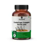 Zespo Cordyceps Complex (Keeda Jadi) 650MG - Supports Energy, Immunity & Overall Wellness with Cordyceps Sinensis, Reishi & Turkey Tail Mushroom - 60 Cap