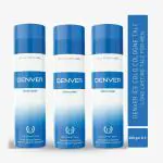 DENVER Blue Code Premium Body Talc (3 x 100 g)