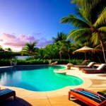 Love Creation A4 Size poster print for creative wall art- tropical-retreat-digital-art-print-6579(Non Sticker)