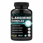 Adorreal Larginine AAKG (Nitric Oxide Booster Supplement For Energy, Muscle Growth, Heart Health & Strength) 60 Capsules