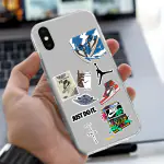 Emble Label Air Jordan Soft Silicone Case For IPhone X ( TPU | Soft , IPhone X | Multicolor )