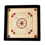 AAKAR SPORTS 26 Inch Carrom Board with Striker, Wooden Coins & Carrom Powder