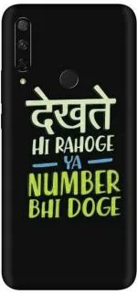 aadia Huawei Honor 9x Matte Vinyl Typography Printed Mobile Skin Sticker with Scratch Resistant Lamination