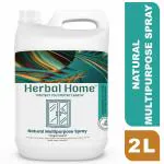 Herbal Home Natural All Purpose Cleaner Disinfectant Spray | Remove Dirt & Tough Stains, Kills 99.9 % Germ | For Glass, Wood, Mirror, Taps, Home Appliance, Bathroom & Kitchen | Plant Based Bio Actives