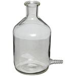 ABGIL Borosilicate Glass Aspirator Bottle With Outlet For Rubber Tubing 500ml