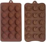 TruVeli Silicone Chocolate Mould (Pack Of 2)