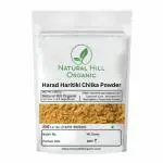 Natural Hill Organic Pure Natural Harad Badi Haritaki Seedless Powder (Removed Seed, Seedless Without Seed 200Gms Pack OF 1 An Ayurvedic Herb for Detoxification & rejuvenation for Vata | preservatives Free ( Zipper