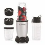 NUTRIPRO Bullet 3 Jar Juicer Mixer Grinder (500 Watts, Silver)