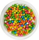 FreshoCartz Mixed Fruit Colourful Balls Candy 1800 g