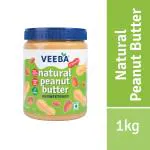 VEEBA NATURAL PEANUT BUTTER (1KG)