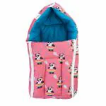 BUMTUM Baby Bed Cotton Panda Sleeping Bag, Portable Bassinet, Unisex Bedding For New Born