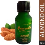Naturalich 100% Pure & Undiluted Almond Oil-15 ml, Sweet Almond Oil, Natural Sweet Badam Oil 15 ML