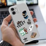 Emble Label Adidas Soft Silicone Case For IPhone 12