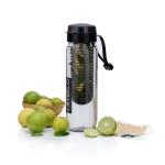 Steelo Black Plastic Fruit Infuser Bottle, 750 Ml (Set Of 1)