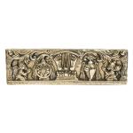 ARTVARKO Handmade Brass Tirupati Balaji Shankh Chakra Namah Garuda and Hanuman Door - (24 x 1 cm)