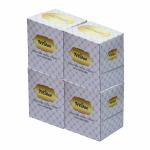 Freshee Paper Tisue Box for Face 2 Ply Cube Box with Soft Face Tissues for Car, Home, 320 Tissues