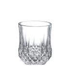 Cracker Transparent And Crystal Clear Design Whiskey Wine Shot Juice Glass Set 250ml (Pack Of 6)