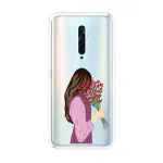Emble Designer Clear Tranperant Silicone Case For Oppo Reno 2F -Design A25 ( TPU | Soft , Oppo Reno 2F | Multicolor )