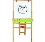 GIGGLES Wood My First New Easel Activity Table and Boards 3 to 5 Year