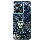 Toppings Printed Matte finish Vinyl Skin Sticker (This is not Back Case Covers) Scratch Less for Mobile Back and Camera lens for Nokia G310 Design C08 -MT