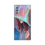 GADGETSWRAP Printed Vinyl Skin Sticker for Samsung Galaxy Note 10 - Girl Artwork
