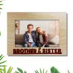 Expleasia wooden Photo Frame Wall décor Photo Frame for Home & Office- (Brother&Sister)