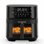 Nutricook Air Fryer 3 Vision, 1700 W, Digital Control Panel Display, 11 Preset Programs, 5.7L, Black
