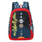 Aerobag Bilbo Space Black/Red Polyester School Bag 21 L