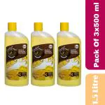 SOULFRESH 500ml each Disinfectant Floor Cleaner Liquid Citrus, kills 99.9% Germs,(Pack of 3)