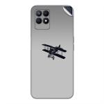GADGETSWRAP Printed Vinyl Skin Sticker for Realme Narzo 50 - Grey Theme