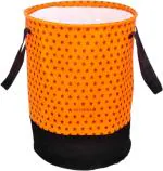 SH NASIMA Black Non Woven Laundry Basket 45 L